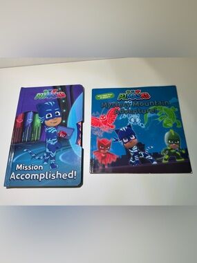 2 PJ Masks Kids Books